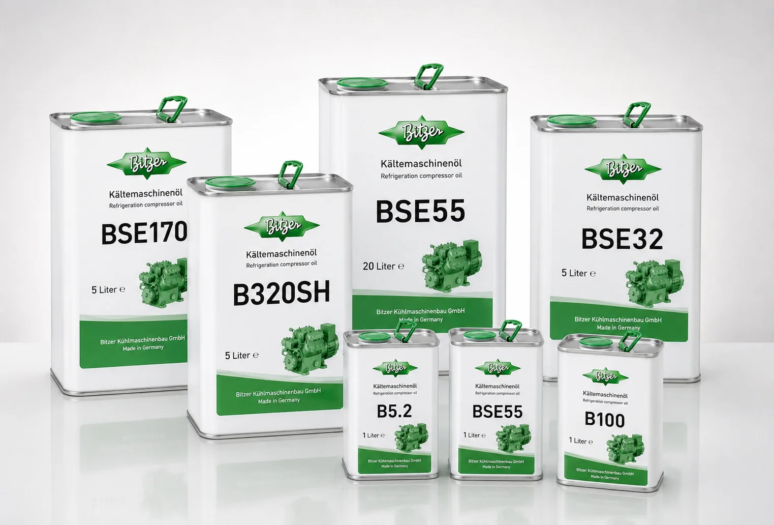 خرید روغن کمپرسور بیتزر اصل (Bitzer) | قیمت و مقایسه مدل‌ها